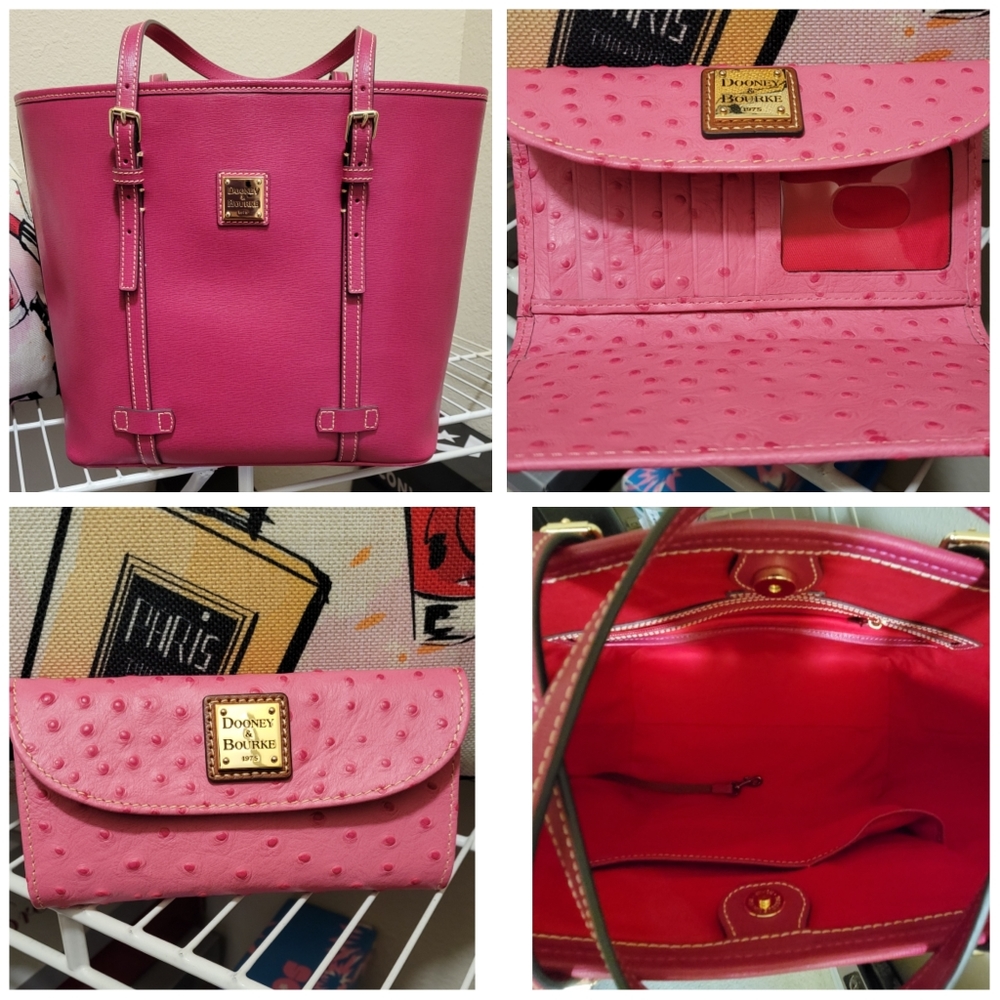 Authentic DB purse and wallet combo